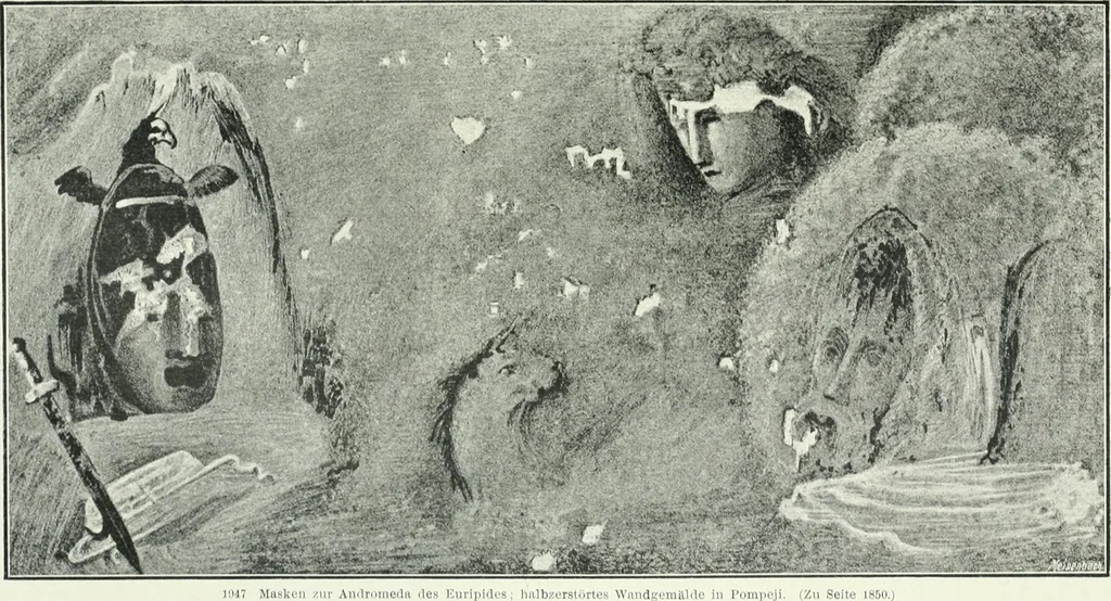 An illustration from Denkmäler des klassischen Altertums, zur Erläuterung des Lebens der Griechen und Römer in Religion, Kunst und Sitte, 1887, leaf 530