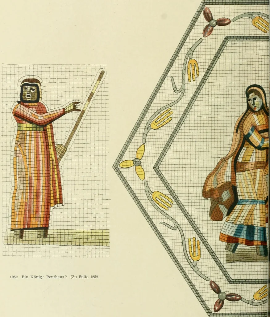 An illustration from Denkmäler des klassischen Altertums, zur Erläuterung des Lebens der Griechen und Römer in Religion, Kunst und Sitte, 1887, leaf 533
