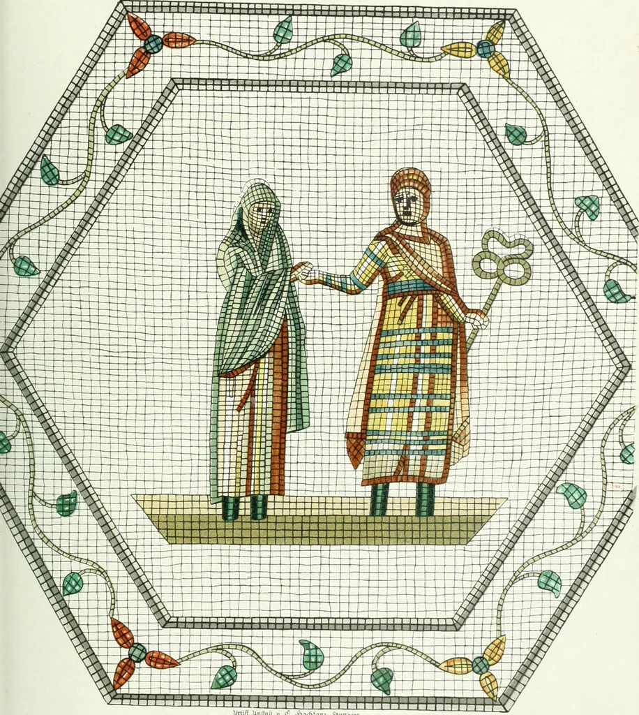 An illustration from Denkmäler des klassischen Altertums, zur Erläuterung des Lebens der Griechen und Römer in Religion, Kunst und Sitte, 1887, leaf 536