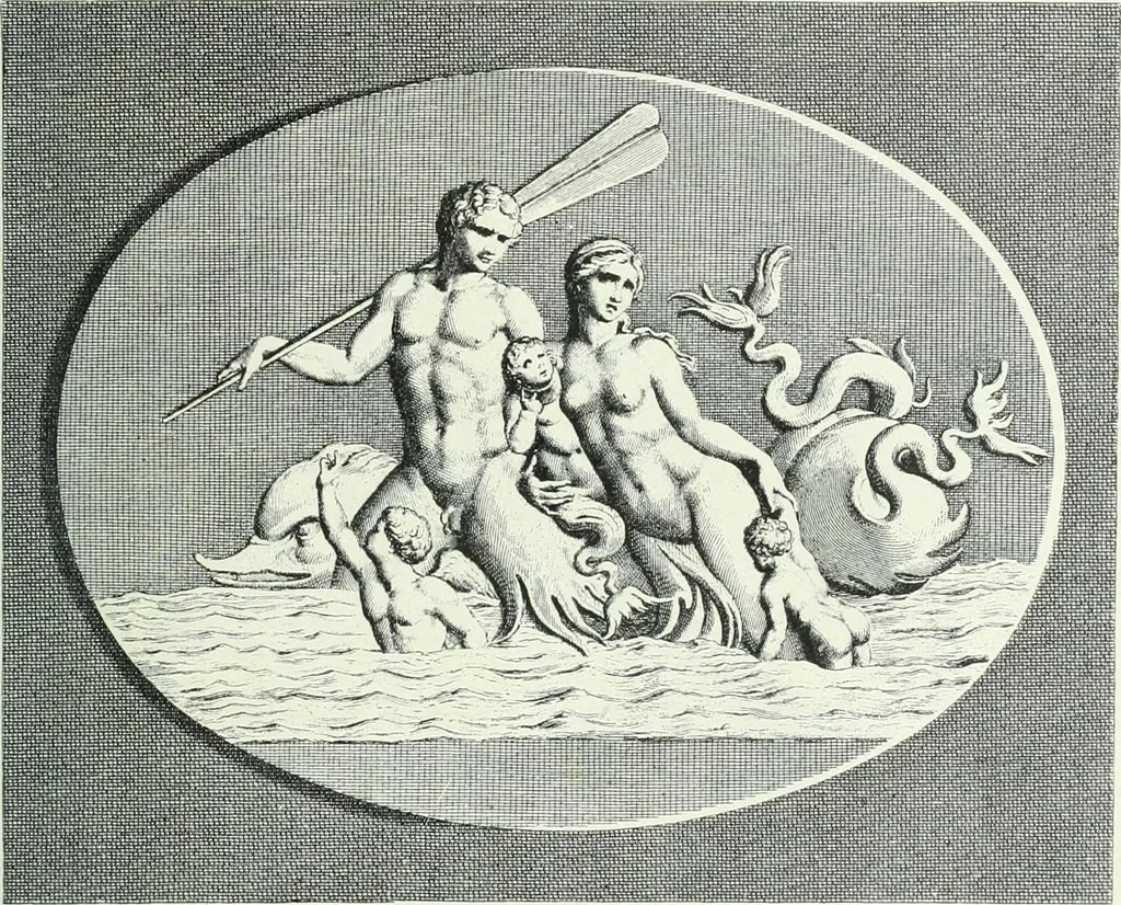 An illustration from Denkmäler des klassischen Altertums, zur Erläuterung des Lebens der Griechen und Römer in Religion, Kunst und Sitte, 1887, leaf 548