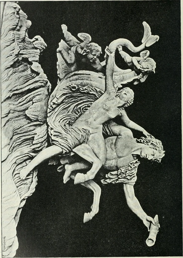 An illustration from Denkmäler des klassischen Altertums, zur Erläuterung des Lebens der Griechen und Römer in Religion, Kunst und Sitte, 1887, leaf 549