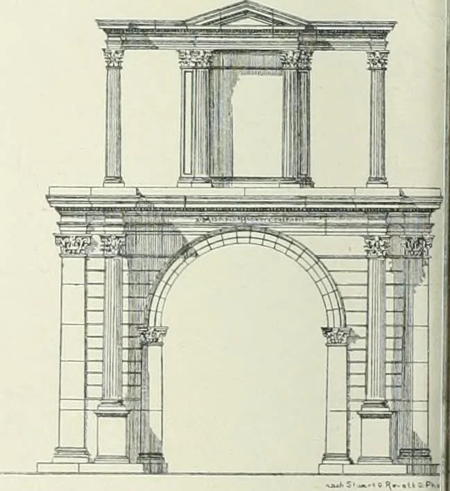 An illustration from Denkmäler des klassischen Altertums, zur Erläuterung des Lebens der Griechen und Römer in Religion, Kunst und Sitte, 1887, leaf 555