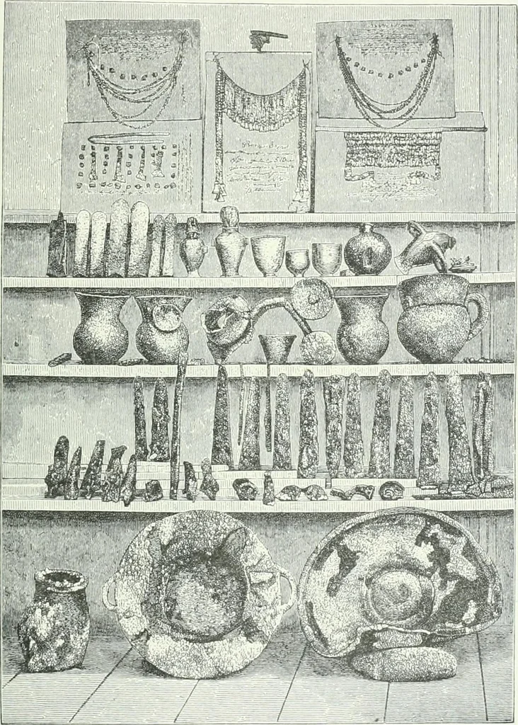 An illustration from Denkmäler des klassischen Altertums, zur Erläuterung des Lebens der Griechen und Römer in Religion, Kunst und Sitte, 1887, leaf 630
