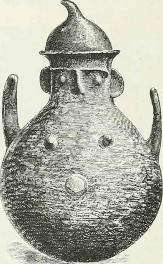 An illustration from Denkmäler des klassischen Altertums, zur Erläuterung des Lebens der Griechen und Römer in Religion, Kunst und Sitte, 1887, leaf 633