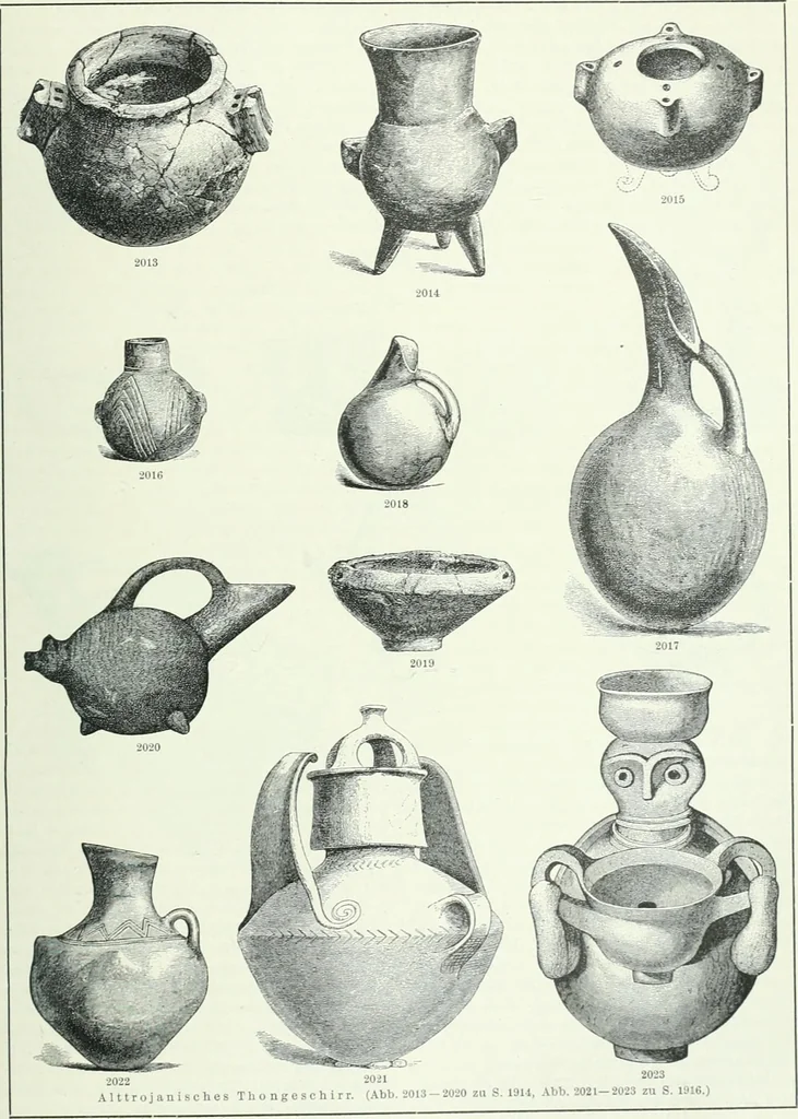 An illustration from Denkmäler des klassischen Altertums, zur Erläuterung des Lebens der Griechen und Römer in Religion, Kunst und Sitte, 1887, leaf 636