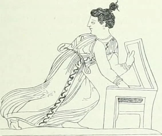 An illustration from Denkmäler des klassischen Altertums, zur Erläuterung des Lebens der Griechen und Römer in Religion, Kunst und Sitte, 1887, leaf 640