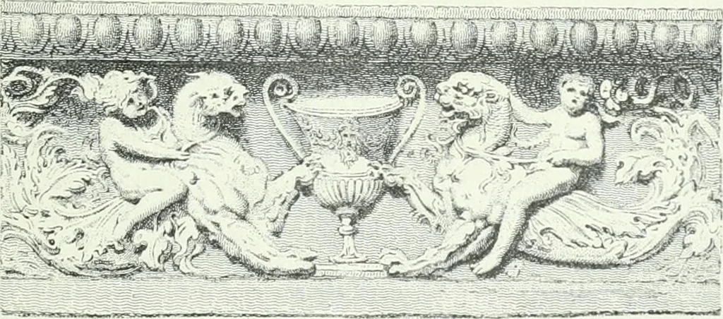 An illustration from Denkmäler des klassischen Altertums, zur Erläuterung des Lebens der Griechen und Römer in Religion, Kunst und Sitte, 1887, leaf 642