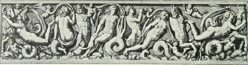 An illustration from Denkmäler des klassischen Altertums, zur Erläuterung des Lebens der Griechen und Römer in Religion, Kunst und Sitte, 1887, leaf 643