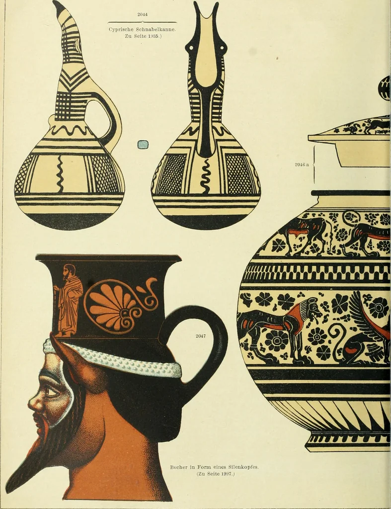 An illustration from Denkmäler des klassischen Altertums, zur Erläuterung des Lebens der Griechen und Römer in Religion, Kunst und Sitte, 1887, leaf 661
