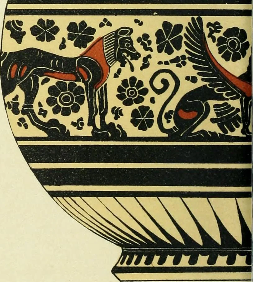 An illustration from Denkmäler des klassischen Altertums, zur Erläuterung des Lebens der Griechen und Römer in Religion, Kunst und Sitte, 1887, leaf 661
