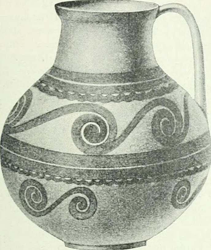 An illustration from Denkmäler des klassischen Altertums, zur Erläuterung des Lebens der Griechen und Römer in Religion, Kunst und Sitte, 1887, leaf 668
