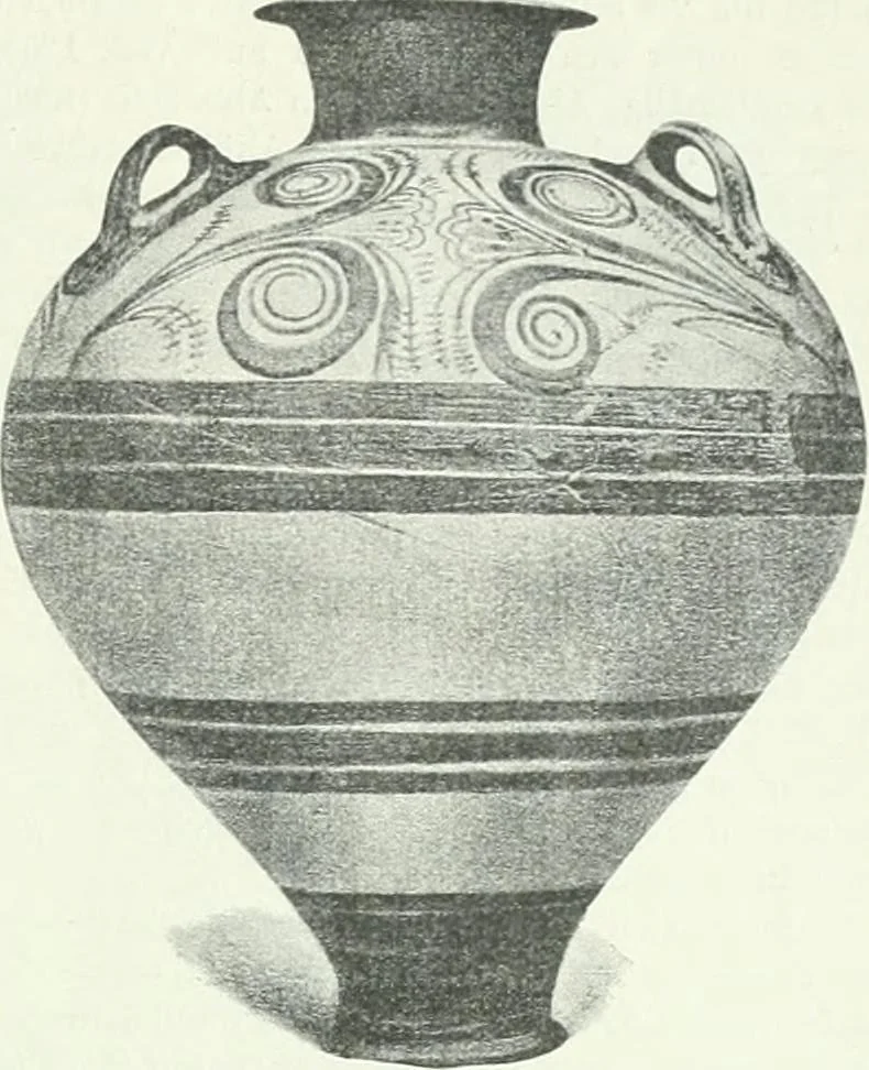 An illustration from Denkmäler des klassischen Altertums, zur Erläuterung des Lebens der Griechen und Römer in Religion, Kunst und Sitte, 1887, leaf 668
