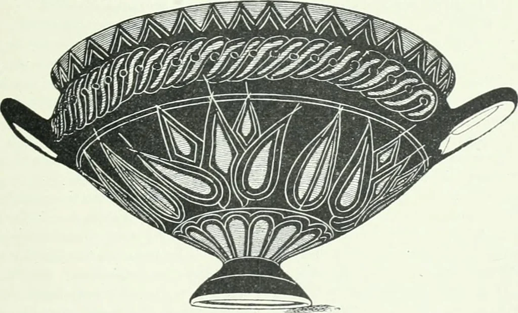 An illustration from Denkmäler des klassischen Altertums, zur Erläuterung des Lebens der Griechen und Römer in Religion, Kunst und Sitte, 1887, leaf 682