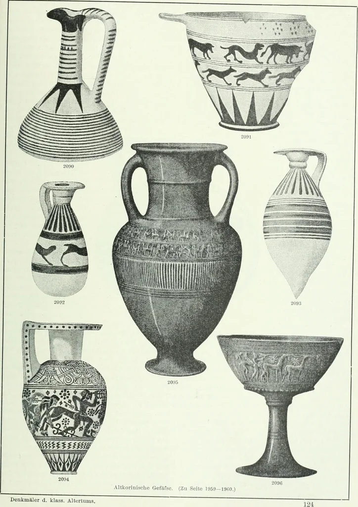 An illustration from Denkmäler des klassischen Altertums, zur Erläuterung des Lebens der Griechen und Römer in Religion, Kunst und Sitte, 1887, leaf 690