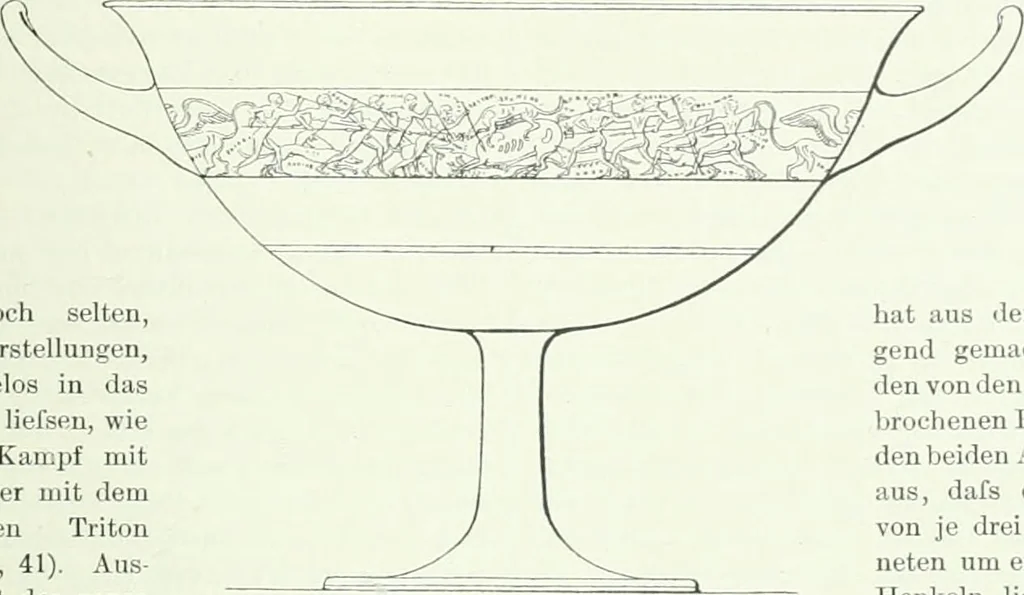 An illustration from Denkmäler des klassischen Altertums, zur Erläuterung des Lebens der Griechen und Römer in Religion, Kunst und Sitte, 1887, leaf 706