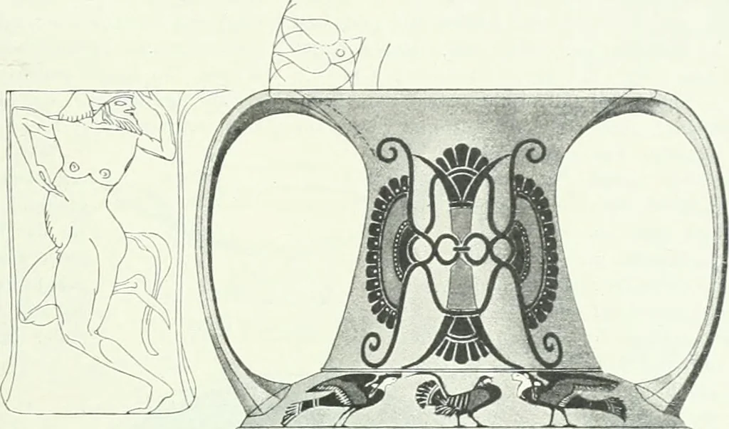 An illustration from Denkmäler des klassischen Altertums, zur Erläuterung des Lebens der Griechen und Römer in Religion, Kunst und Sitte, 1887, leaf 712