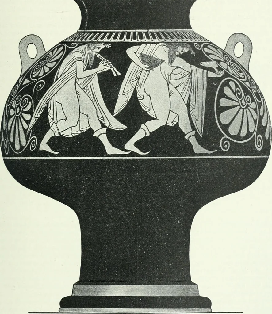 An illustration from Denkmäler des klassischen Altertums, zur Erläuterung des Lebens der Griechen und Römer in Religion, Kunst und Sitte, 1887, leaf 718