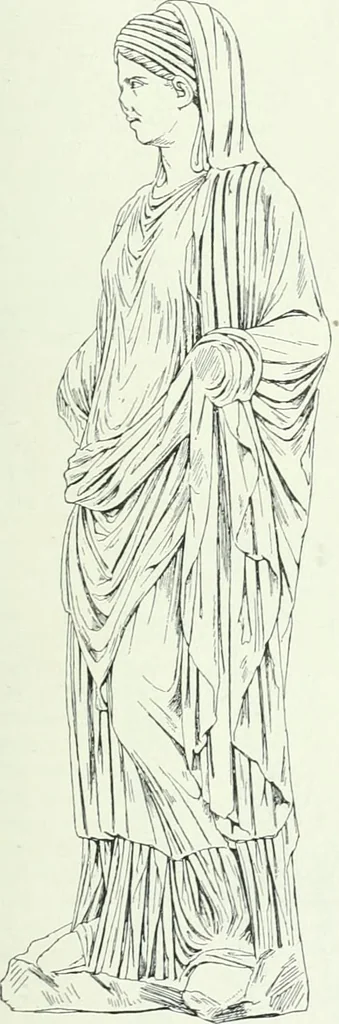 An illustration from Denkmäler des klassischen Altertums, zur Erläuterung des Lebens der Griechen und Römer in Religion, Kunst und Sitte, 1887, leaf 742
