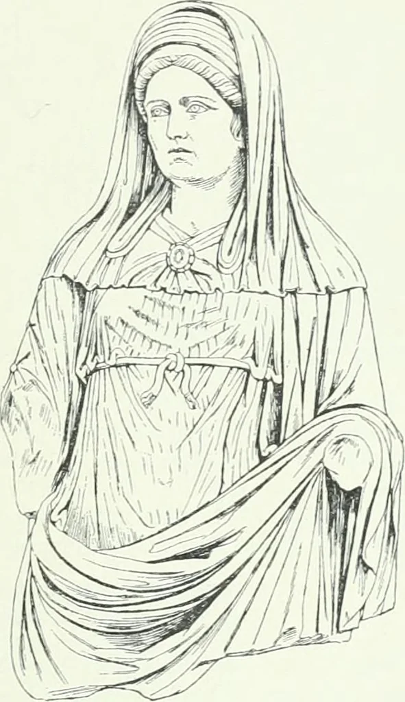 An illustration from Denkmäler des klassischen Altertums, zur Erläuterung des Lebens der Griechen und Römer in Religion, Kunst und Sitte, 1887, leaf 742