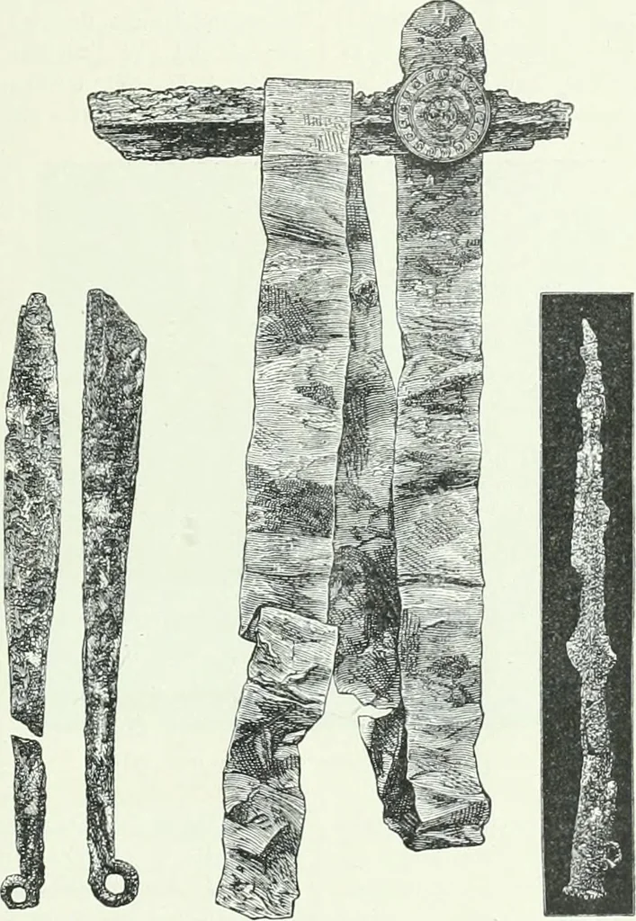 An illustration from Denkmäler des klassischen Altertums, zur Erläuterung des Lebens der Griechen und Römer in Religion, Kunst und Sitte, 1887, leaf 746