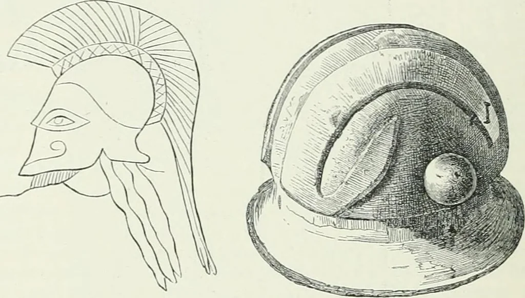 An illustration from Denkmäler des klassischen Altertums, zur Erläuterung des Lebens der Griechen und Römer in Religion, Kunst und Sitte, 1887, leaf 749