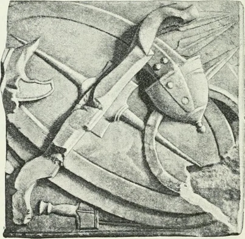 An illustration from Denkmäler des klassischen Altertums, zur Erläuterung des Lebens der Griechen und Römer in Religion, Kunst und Sitte, 1887, leaf 767