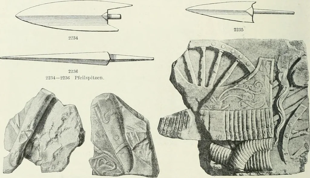 An illustration from Denkmäler des klassischen Altertums, zur Erläuterung des Lebens der Griechen und Römer in Religion, Kunst und Sitte, 1887, leaf 771