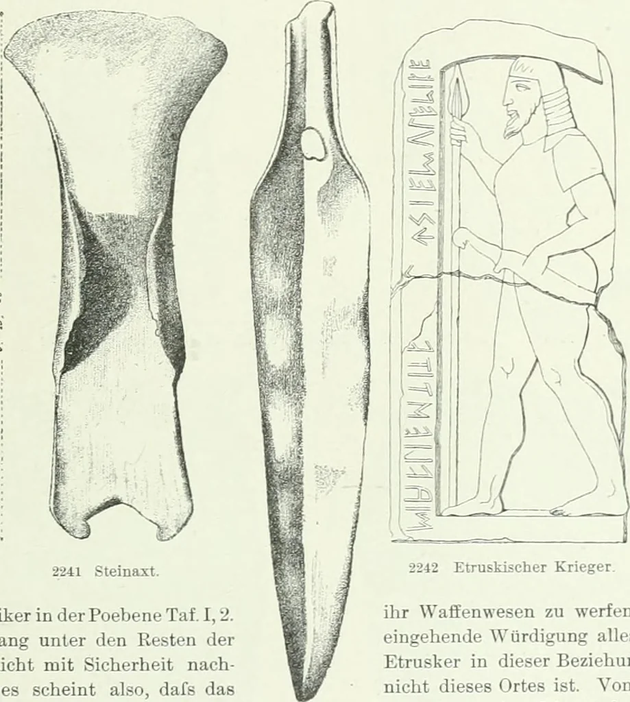 An illustration from Denkmäler des klassischen Altertums, zur Erläuterung des Lebens der Griechen und Römer in Religion, Kunst und Sitte, 1887, leaf 772