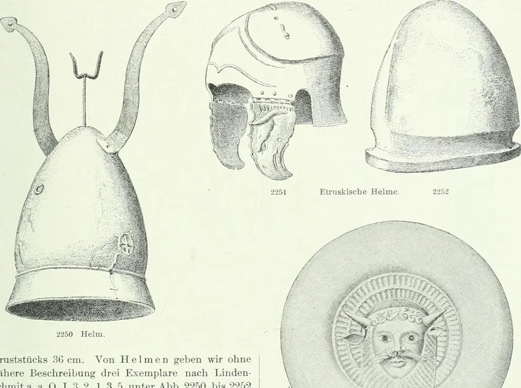 An illustration from Denkmäler des klassischen Altertums, zur Erläuterung des Lebens der Griechen und Römer in Religion, Kunst und Sitte, 1887, leaf 778