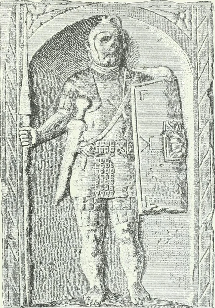 An illustration from Denkmäler des klassischen Altertums, zur Erläuterung des Lebens der Griechen und Römer in Religion, Kunst und Sitte, 1887, leaf 784
