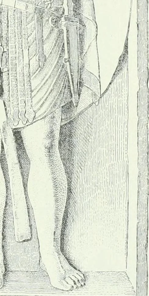 An illustration from Denkmäler des klassischen Altertums, zur Erläuterung des Lebens der Griechen und Römer in Religion, Kunst und Sitte, 1887, leaf 786