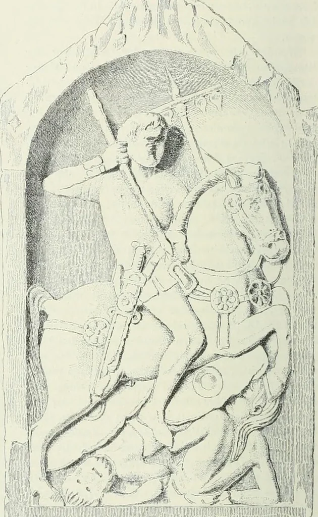 An illustration from Denkmäler des klassischen Altertums, zur Erläuterung des Lebens der Griechen und Römer in Religion, Kunst und Sitte, 1887, leaf 789