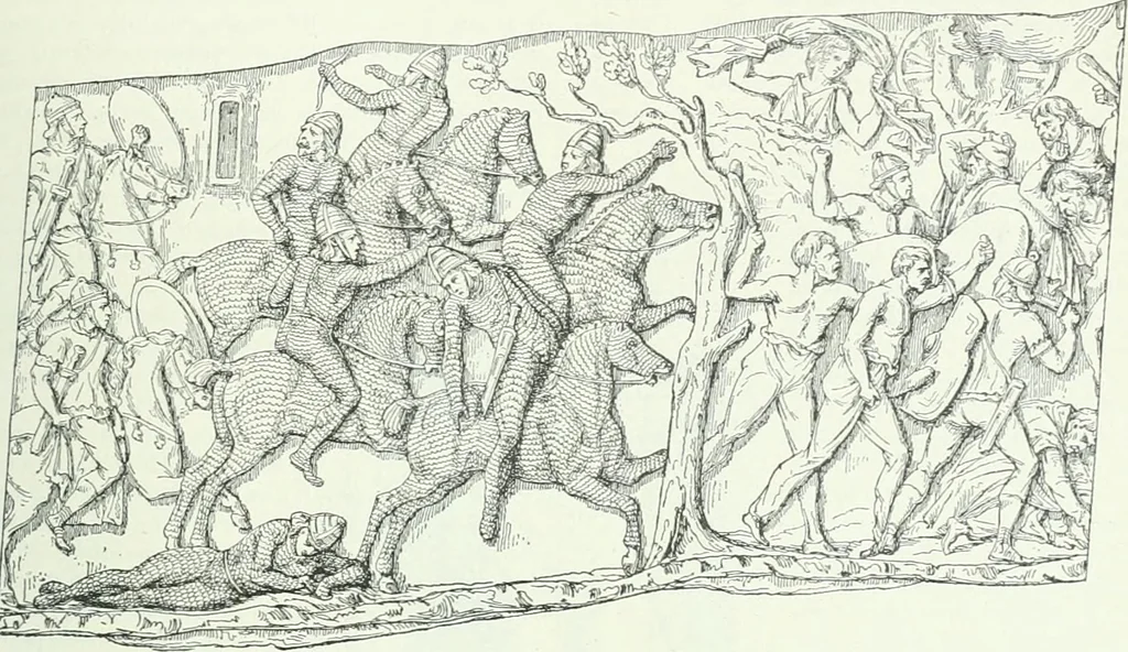 An illustration from Denkmäler des klassischen Altertums, zur Erläuterung des Lebens der Griechen und Römer in Religion, Kunst und Sitte, 1887, leaf 792
