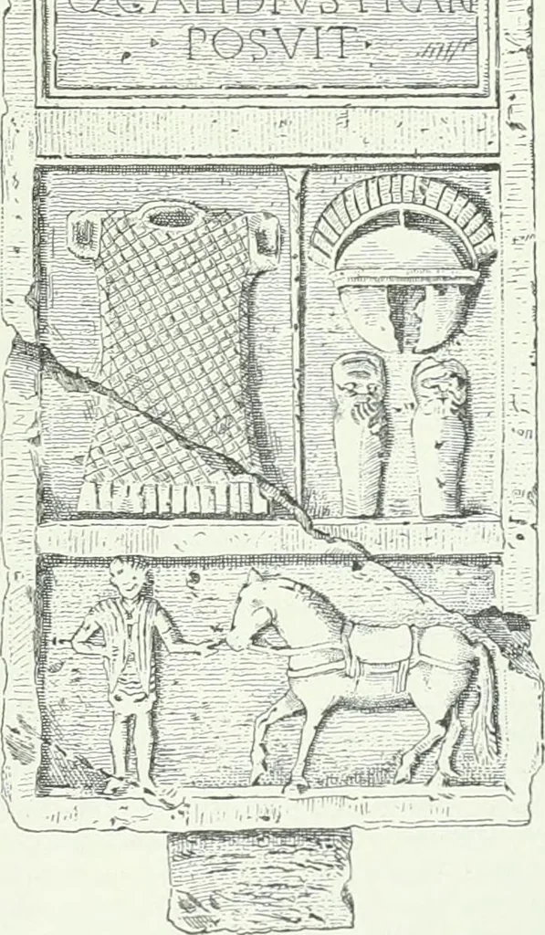 An illustration from Denkmäler des klassischen Altertums, zur Erläuterung des Lebens der Griechen und Römer in Religion, Kunst und Sitte, 1887, leaf 794