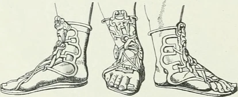 An illustration from Denkmäler des klassischen Altertums, zur Erläuterung des Lebens der Griechen und Römer in Religion, Kunst und Sitte, 1887, leaf 803