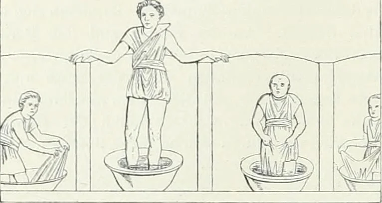 An illustration from Denkmäler des klassischen Altertums, zur Erläuterung des Lebens der Griechen und Römer in Religion, Kunst und Sitte, 1887, leaf 821