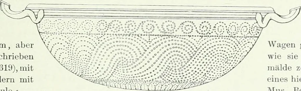 An illustration from Denkmäler des klassischen Altertums, zur Erläuterung des Lebens der Griechen und Römer in Religion, Kunst und Sitte, 1887, leaf 824