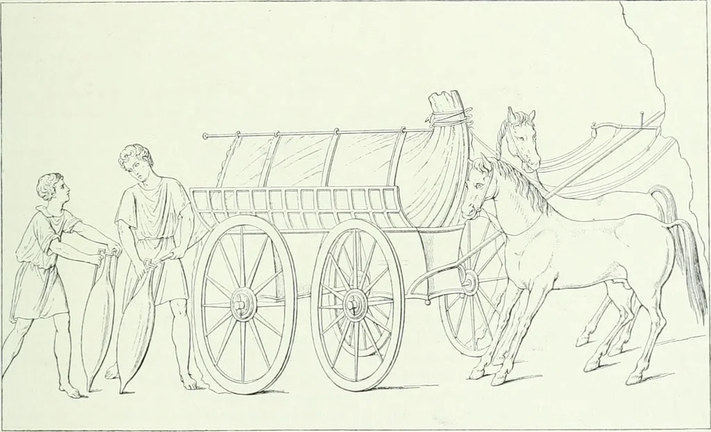 An illustration from Denkmäler des klassischen Altertums, zur Erläuterung des Lebens der Griechen und Römer in Religion, Kunst und Sitte, 1887, leaf 824
