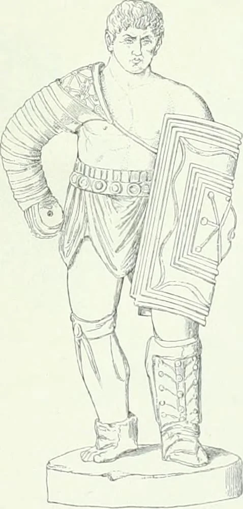 An illustration from Denkmäler des klassischen Altertums, zur Erläuterung des Lebens der Griechen und Römer in Religion, Kunst und Sitte, 1887, leaf 838