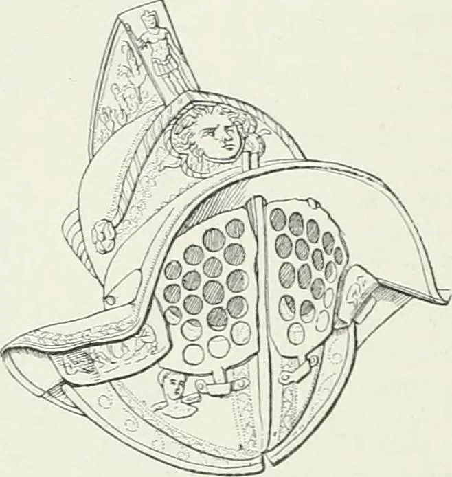 An illustration from Denkmäler des klassischen Altertums, zur Erläuterung des Lebens der Griechen und Römer in Religion, Kunst und Sitte, 1887, leaf 839