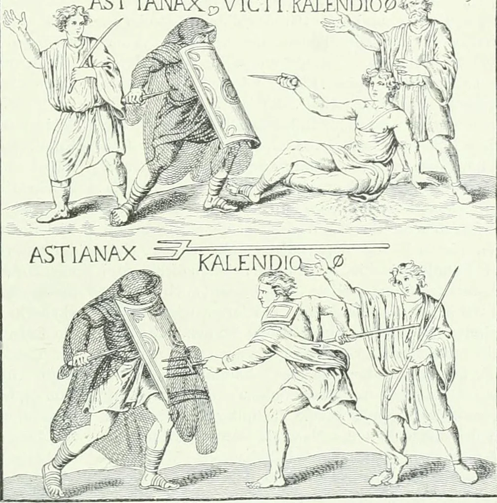 An illustration from Denkmäler des klassischen Altertums, zur Erläuterung des Lebens der Griechen und Römer in Religion, Kunst und Sitte, 1887, leaf 842