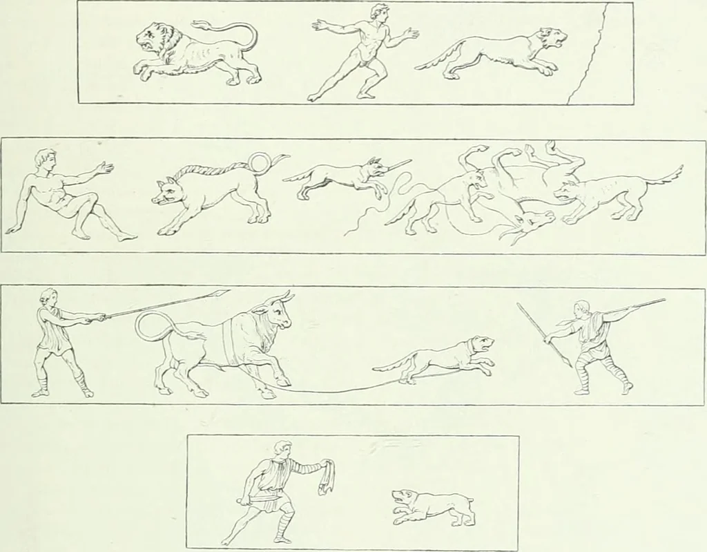 An illustration from Denkmäler des klassischen Altertums, zur Erläuterung des Lebens der Griechen und Römer in Religion, Kunst und Sitte, 1887, leaf 846