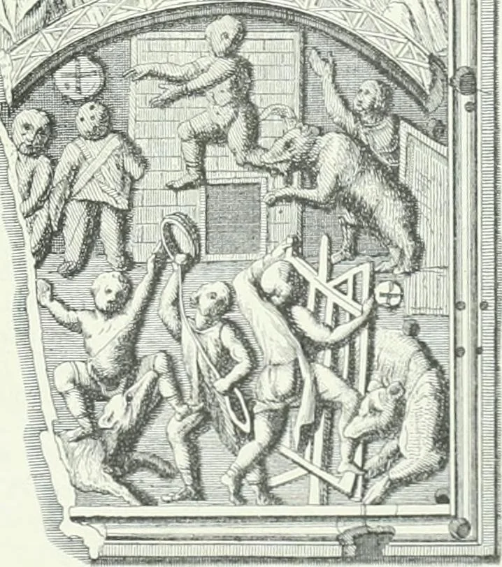 An illustration from Denkmäler des klassischen Altertums, zur Erläuterung des Lebens der Griechen und Römer in Religion, Kunst und Sitte, 1887, leaf 848