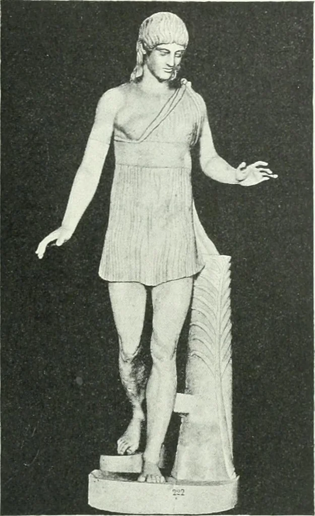 An illustration from Denkmäler des klassischen Altertums, zur Erläuterung des Lebens der Griechen und Römer in Religion, Kunst und Sitte, 1887, leaf 852
