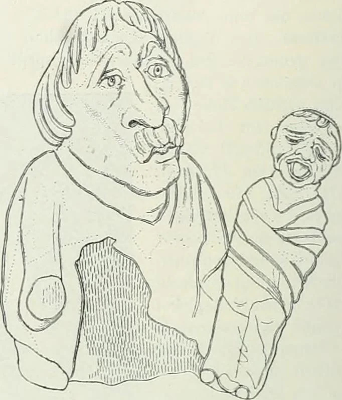 An illustration from Denkmäler des klassischen Altertums, zur Erläuterung des Lebens der Griechen und Römer in Religion, Kunst und Sitte, 1887, leaf 853