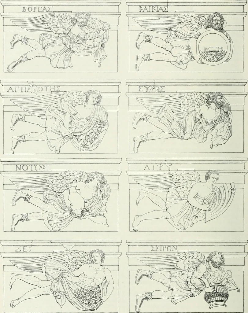 An illustration from Denkmäler des klassischen Altertums, zur Erläuterung des Lebens der Griechen und Römer in Religion, Kunst und Sitte, 1887, leaf 857