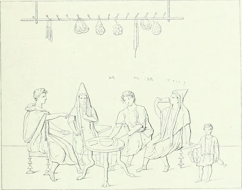 An illustration from Denkmäler des klassischen Altertums, zur Erläuterung des Lebens der Griechen und Römer in Religion, Kunst und Sitte, 1887, leaf 858