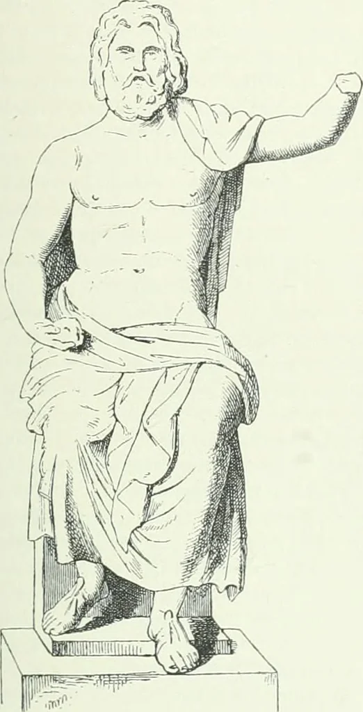 An illustration from Denkmäler des klassischen Altertums, zur Erläuterung des Lebens der Griechen und Römer in Religion, Kunst und Sitte, 1887, leaf 868