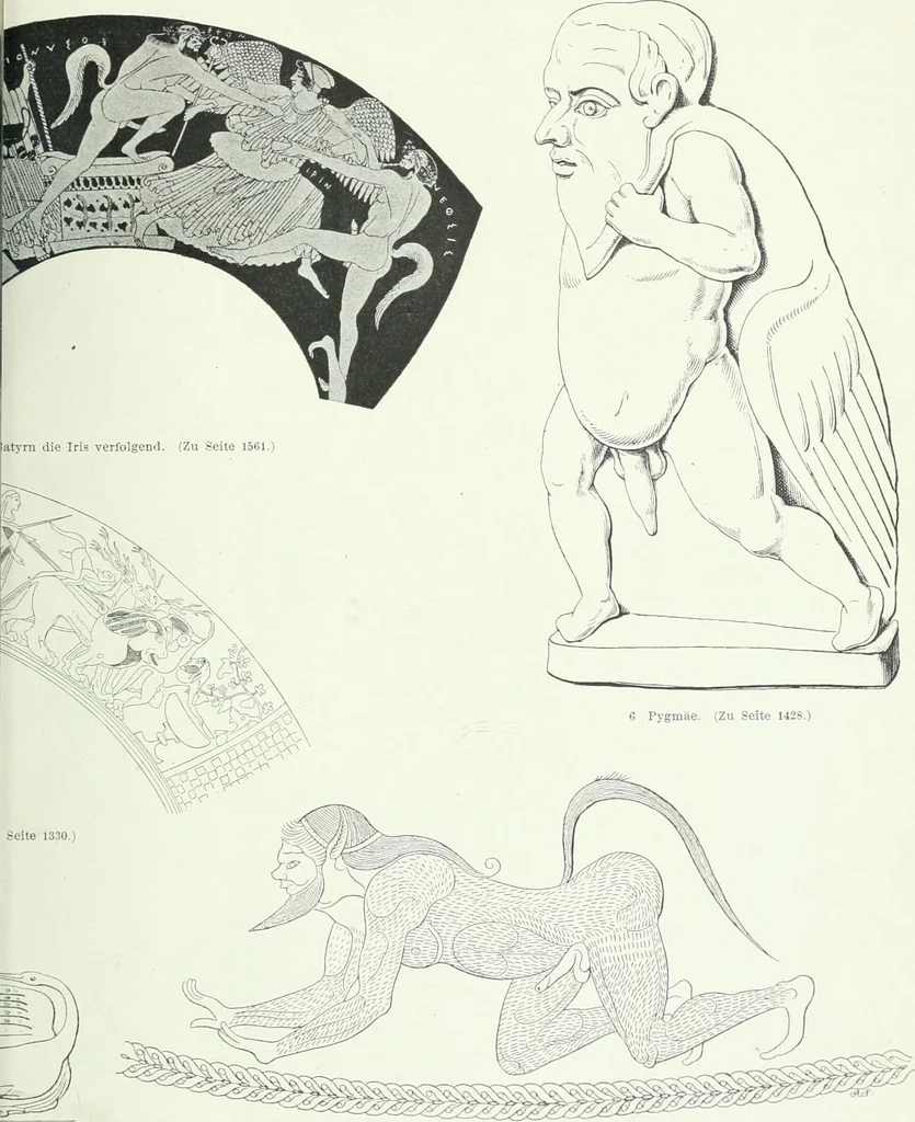 An illustration from Denkmäler des klassischen Altertums, zur Erläuterung des Lebens der Griechen und Römer in Religion, Kunst und Sitte, 1887, leaf 894