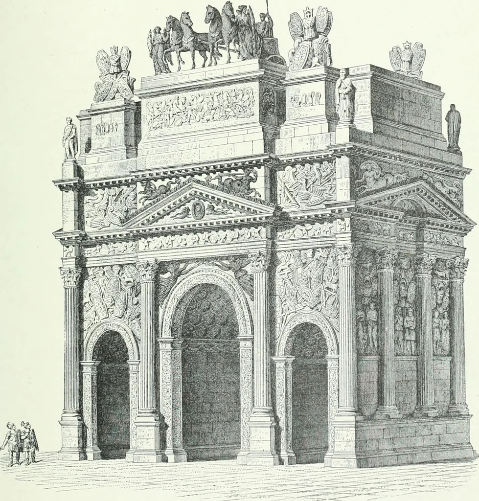An illustration from Denkmäler des klassischen Altertums, zur Erläuterung des Lebens der Griechen und Römer in Religion, Kunst und Sitte, 1887, leaf 896